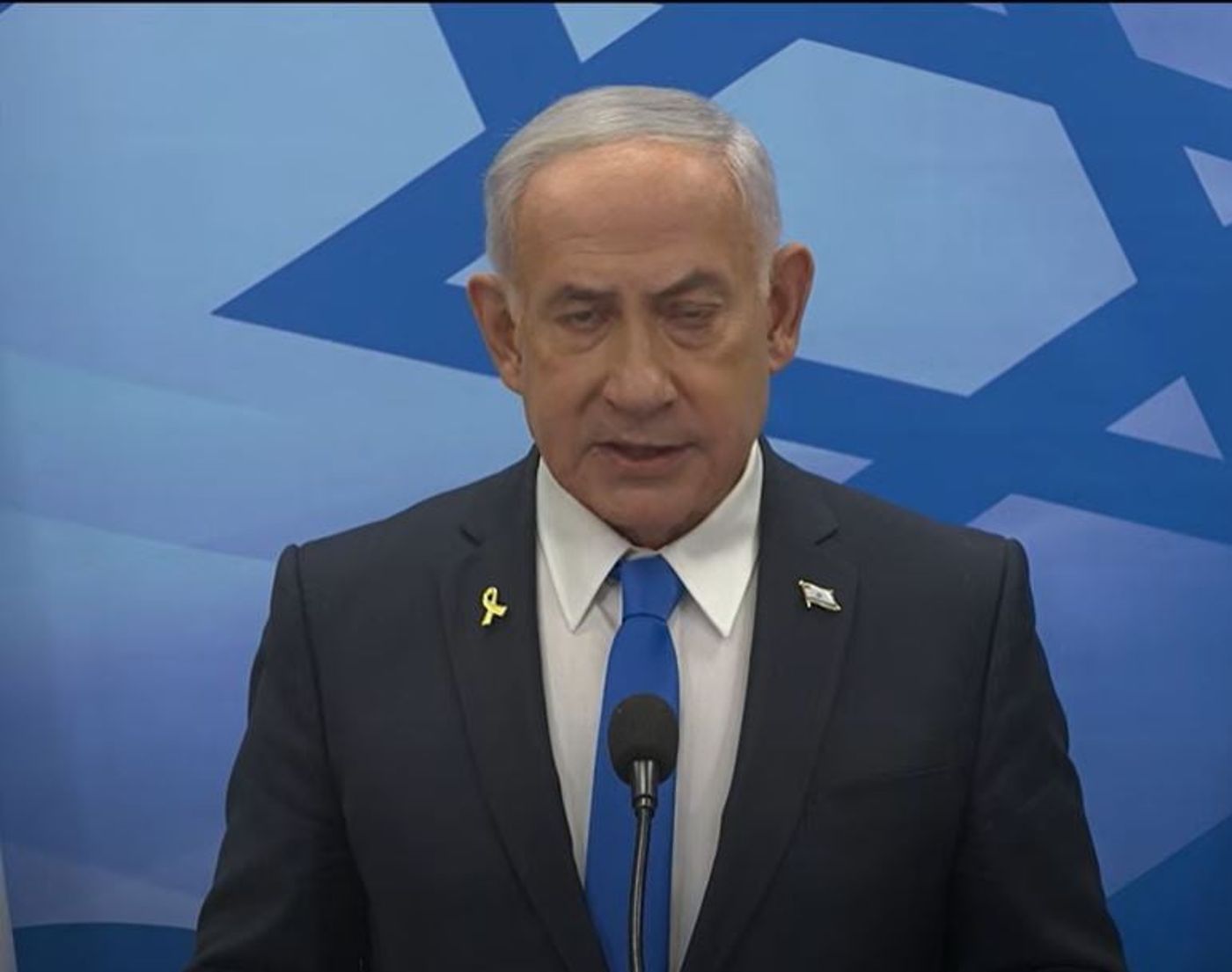 נתניהו בהצהרה מוקלטת: חמאס דחה את ההצעה הישראלית