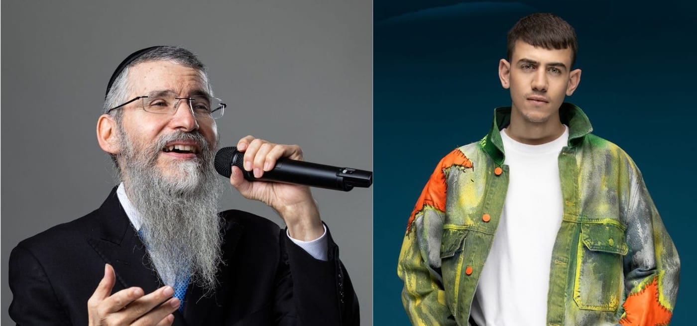 אברהם פריד וששון שאולוב על במה אחת בפרס ישראל