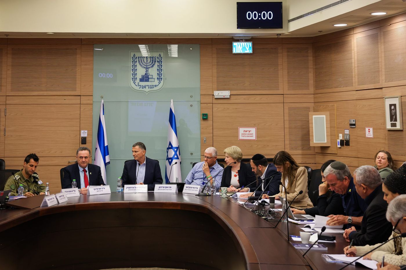 כ"ץ בוועדת החוץ והביטחון (קרדיט