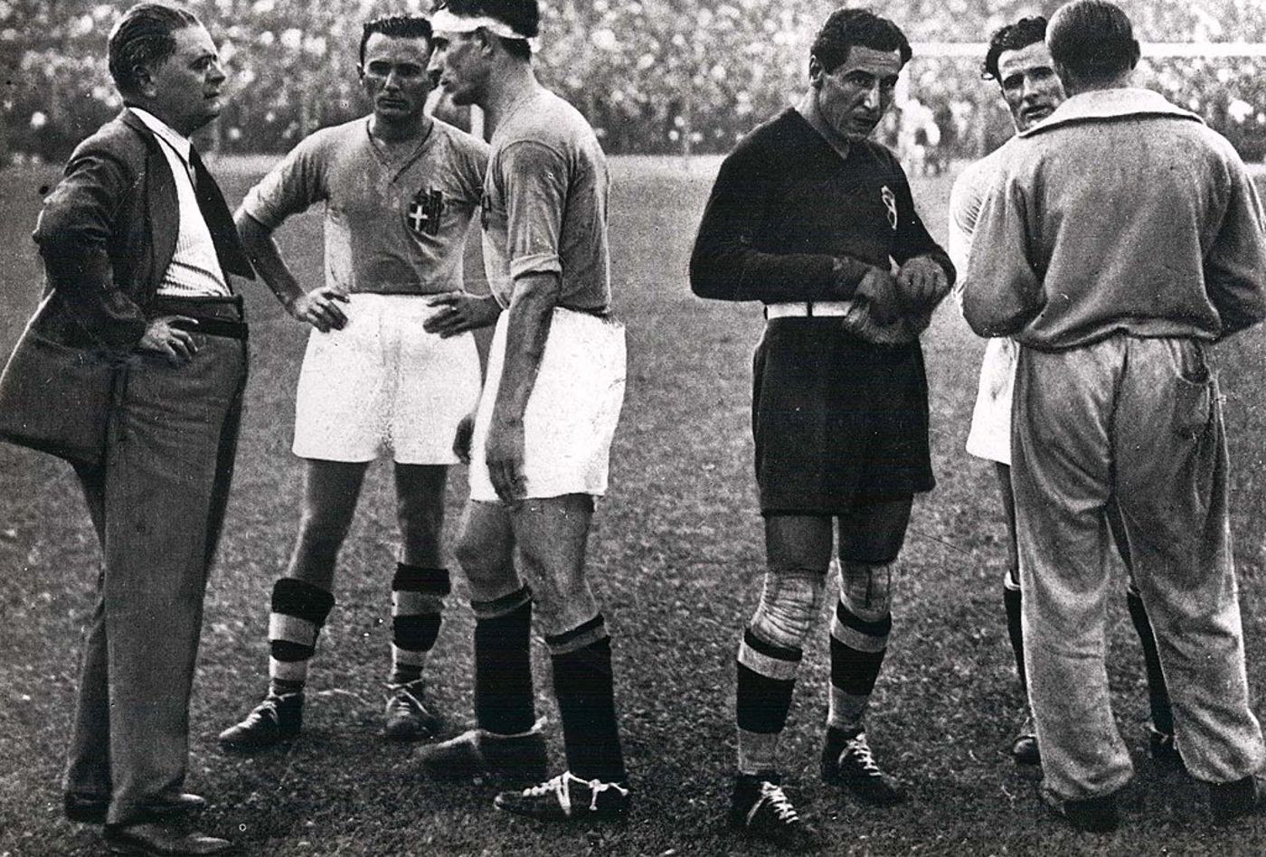 ויטוריו פ'וצו במהלך גמר 1934 |