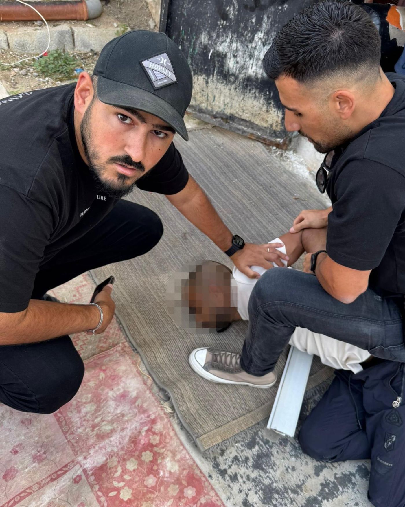 מעצר החשוד. קרדיט: דוברות המשטרה