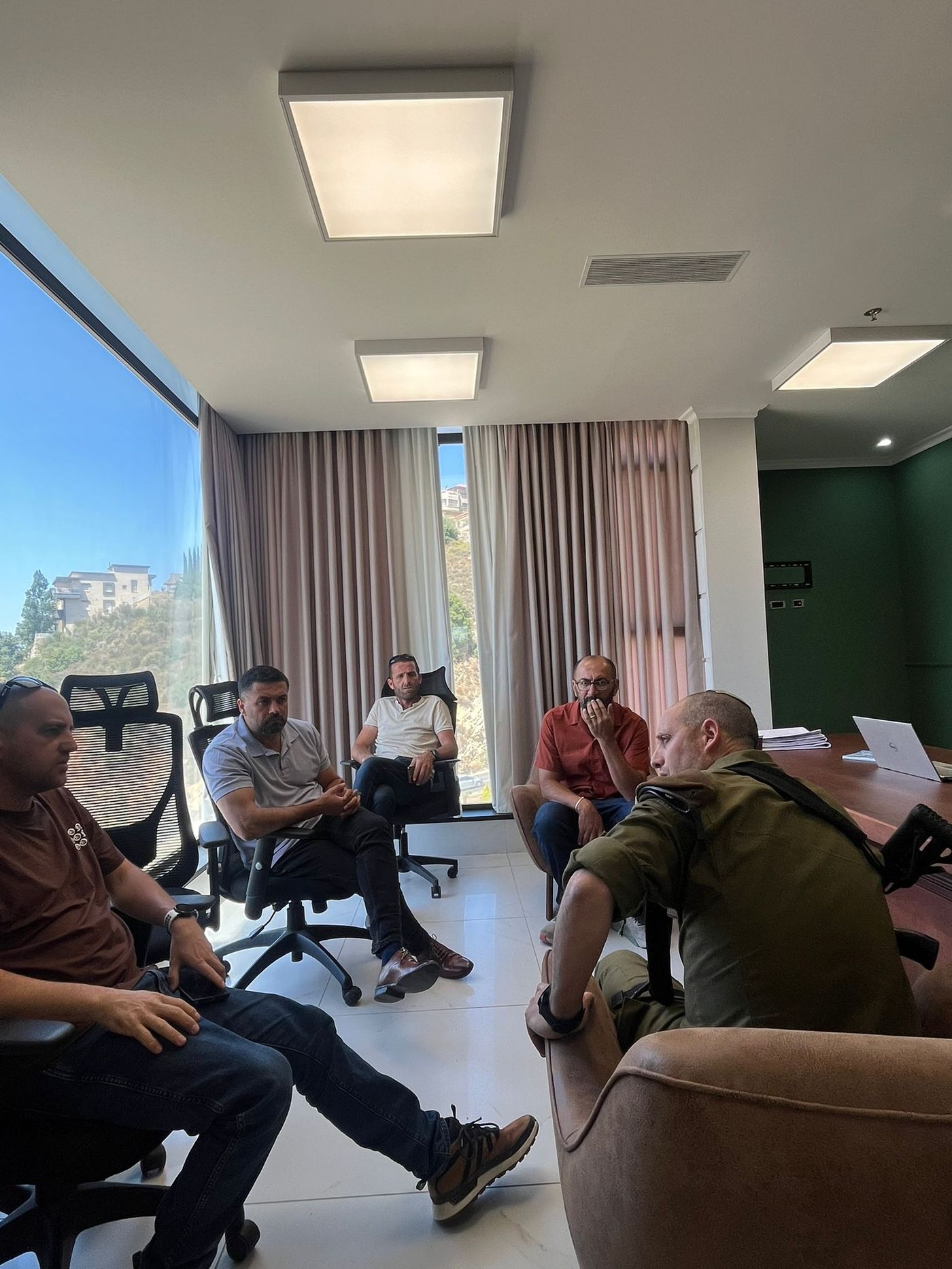 מפקד האוגדה בגבול סוריה: "מבקשים להעביר מסר חריף וברור"