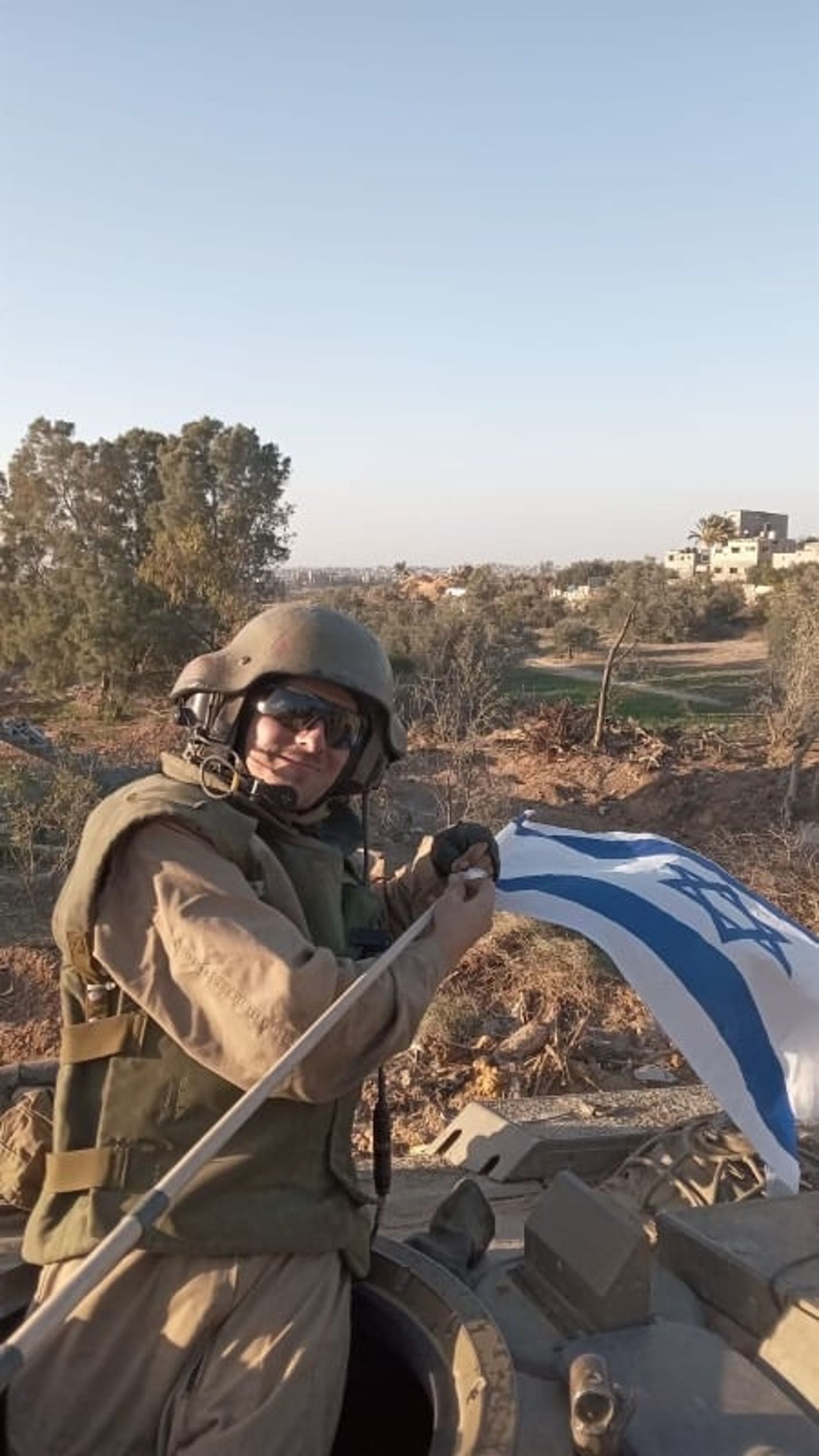 אליסף כהן בלחימה בעזה.