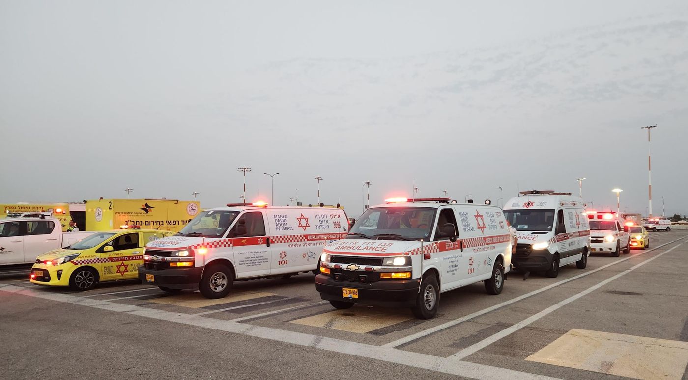 אחרי דקות ארוכות של פאניקה: הסתיים האירוע בנתב"ג