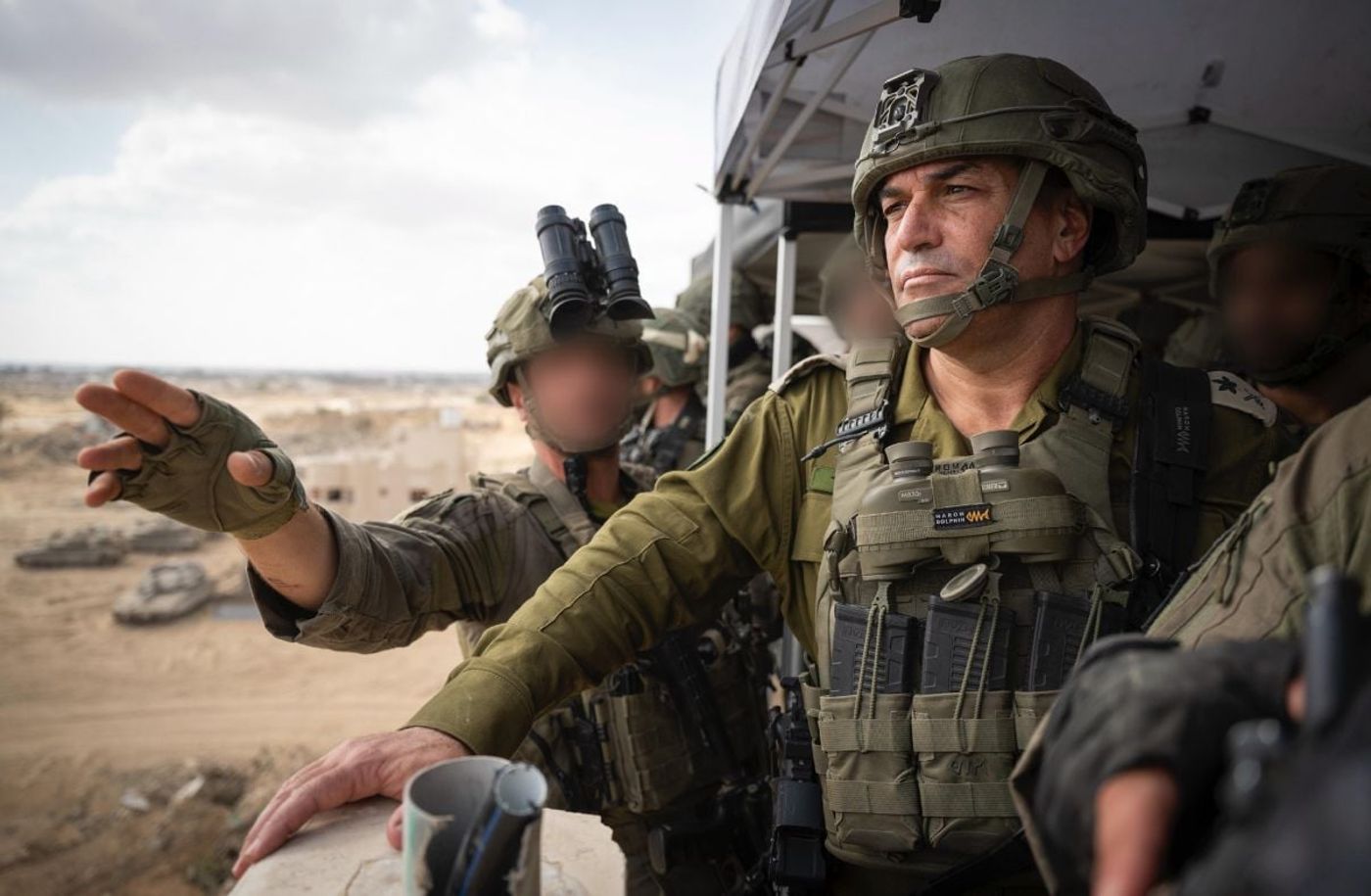הרמטכ"ל ברצועה: "בקרוב נעמיק את הפגיעה בחמאס בעיר עזה"