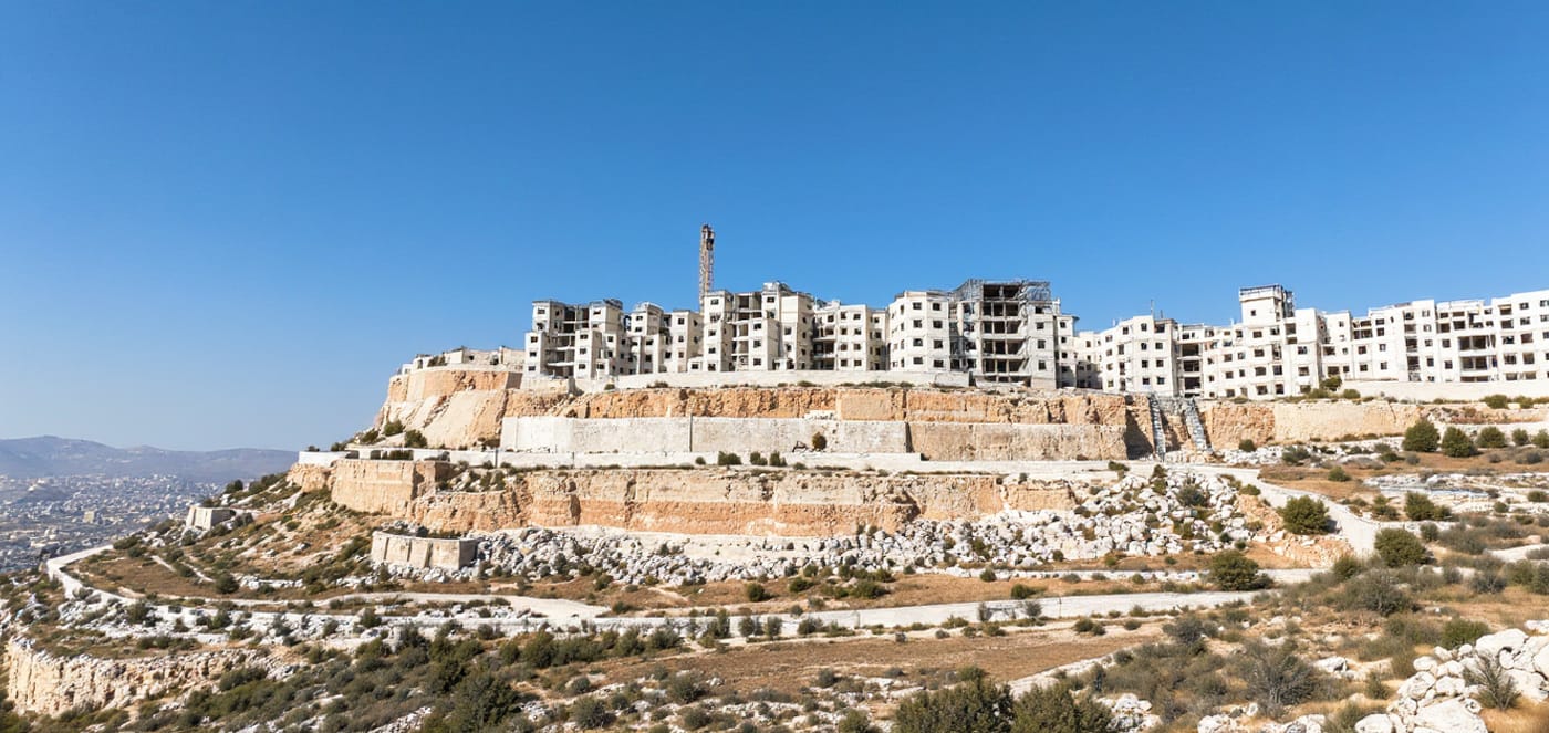 אילוסטרציה - בניה בשומרון