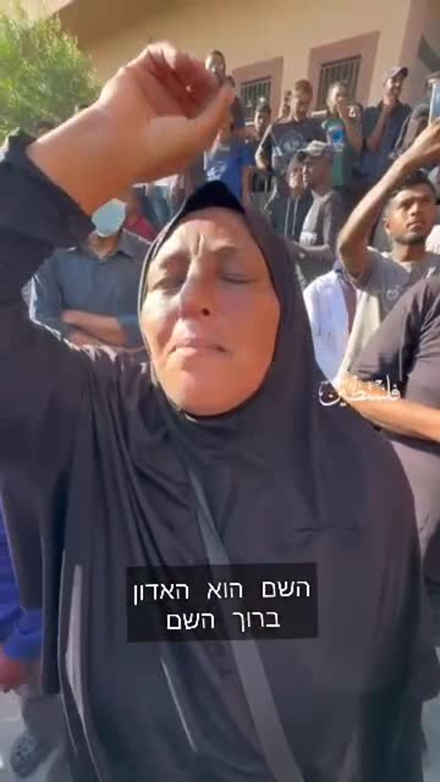 פני השנאה לישראל: העזתית מכריזה "רק חמאס ישלוט בנו"