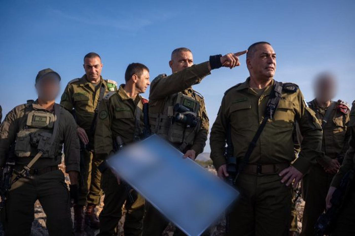 הרמטכ"ל בתרגיל ביו"ש |