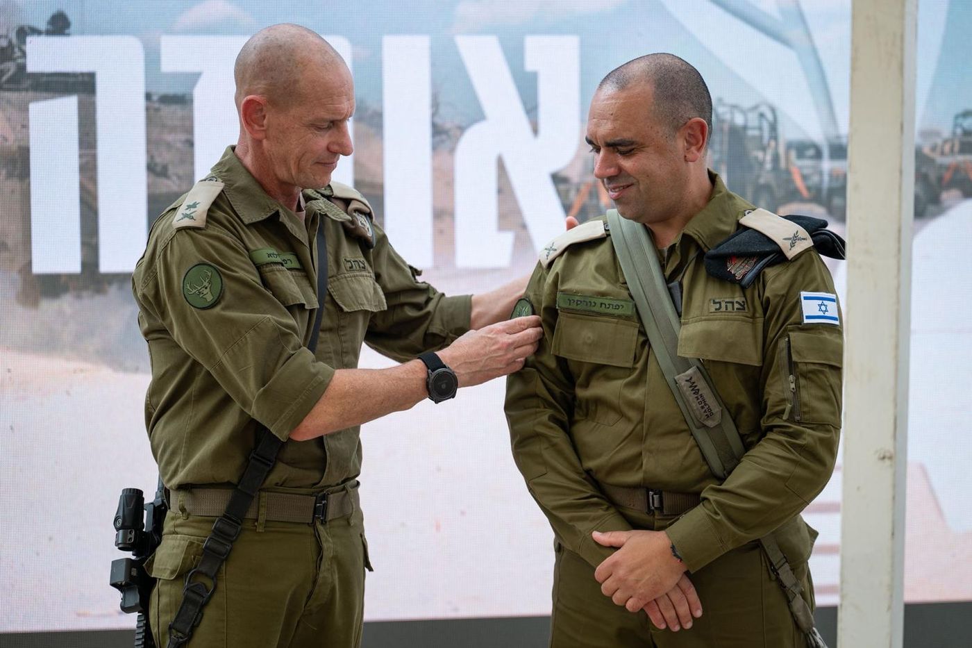 מפקד חדש לעוצבת געש: "עלינו להיות מוכנים לחזרה ללחימה"