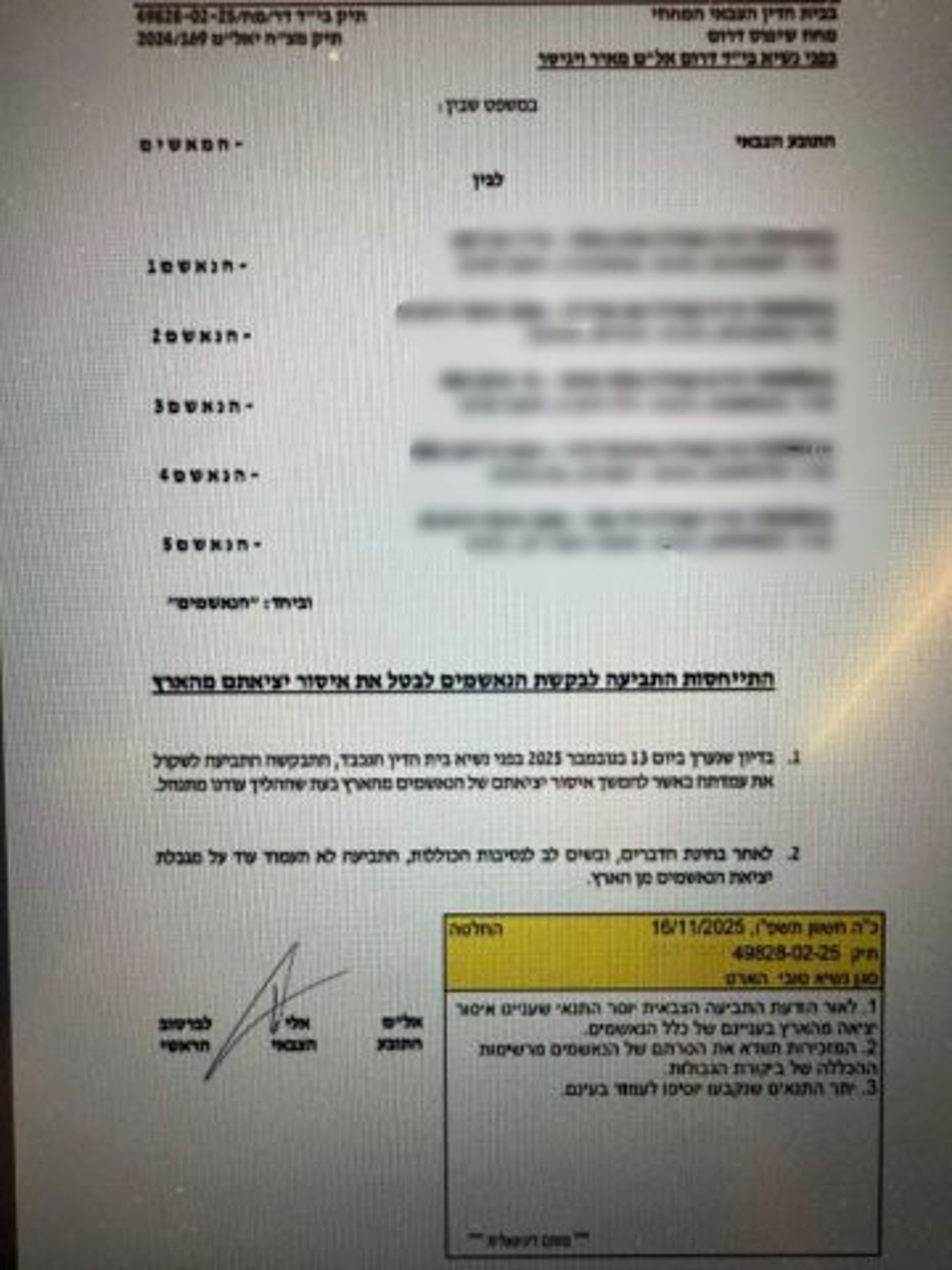 השופטים בהחלטה דרמטית בפרשת שדה תימן