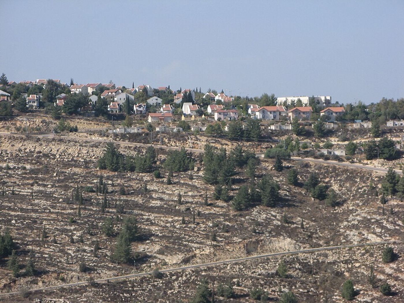 סערה ביישוב עלי בבנימין