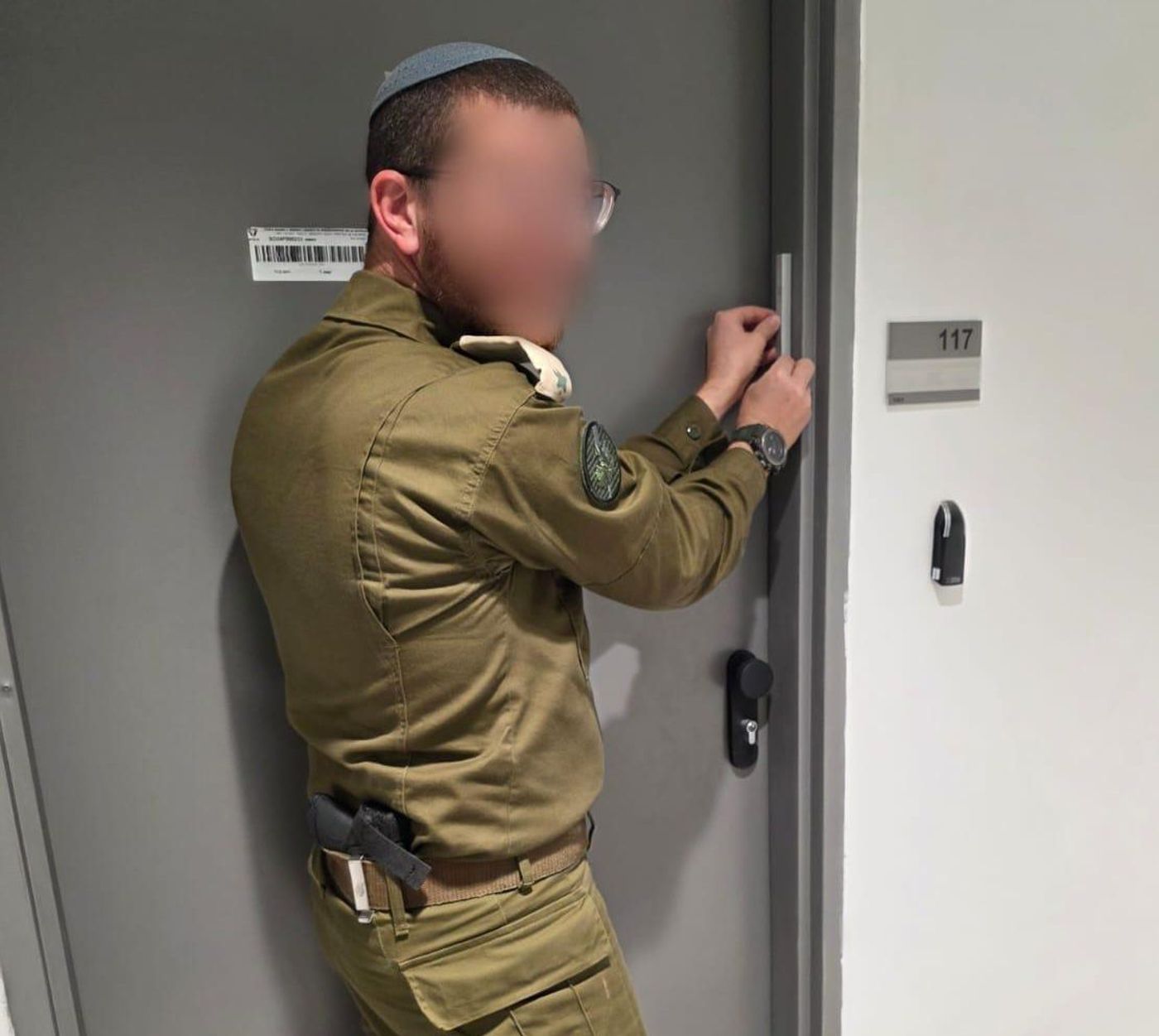היסטוריה בצה"ל: נקבעה מזוזה ראשונה במתחם החדש בדרום הארץ