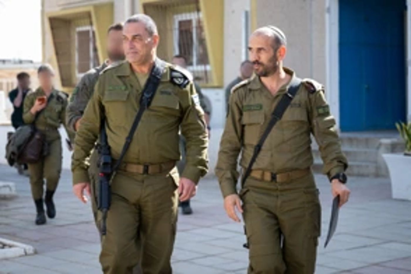 הרמטכ"ל בסיור שטח באוגדה 80 |