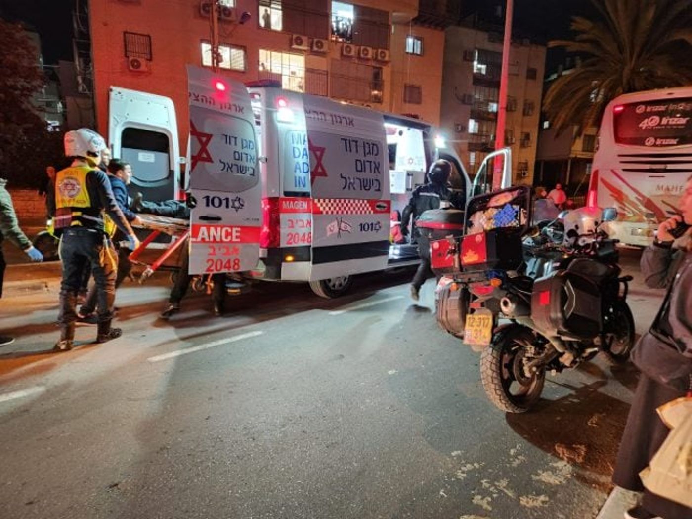 זירת התאונה