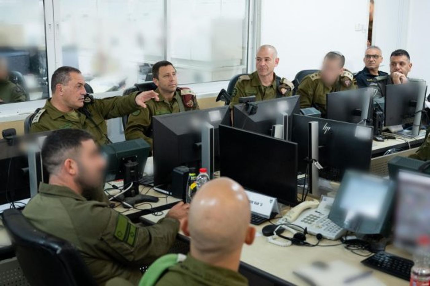 הרמטכ"ל בחטיבת מנשה (דובר צה"ל)