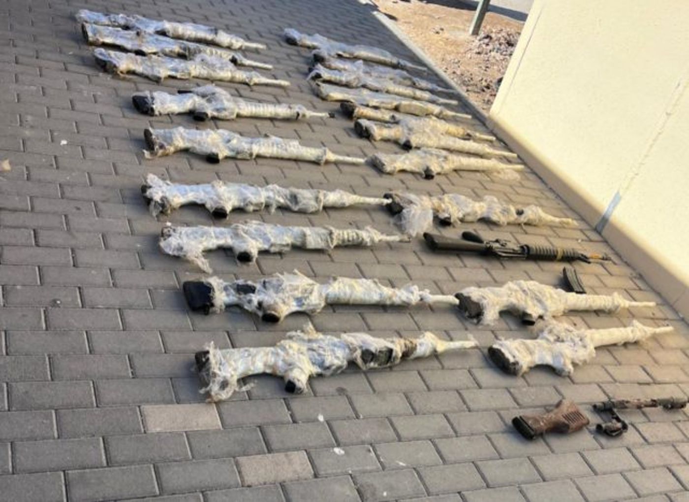 האמל"ח שנתפס |