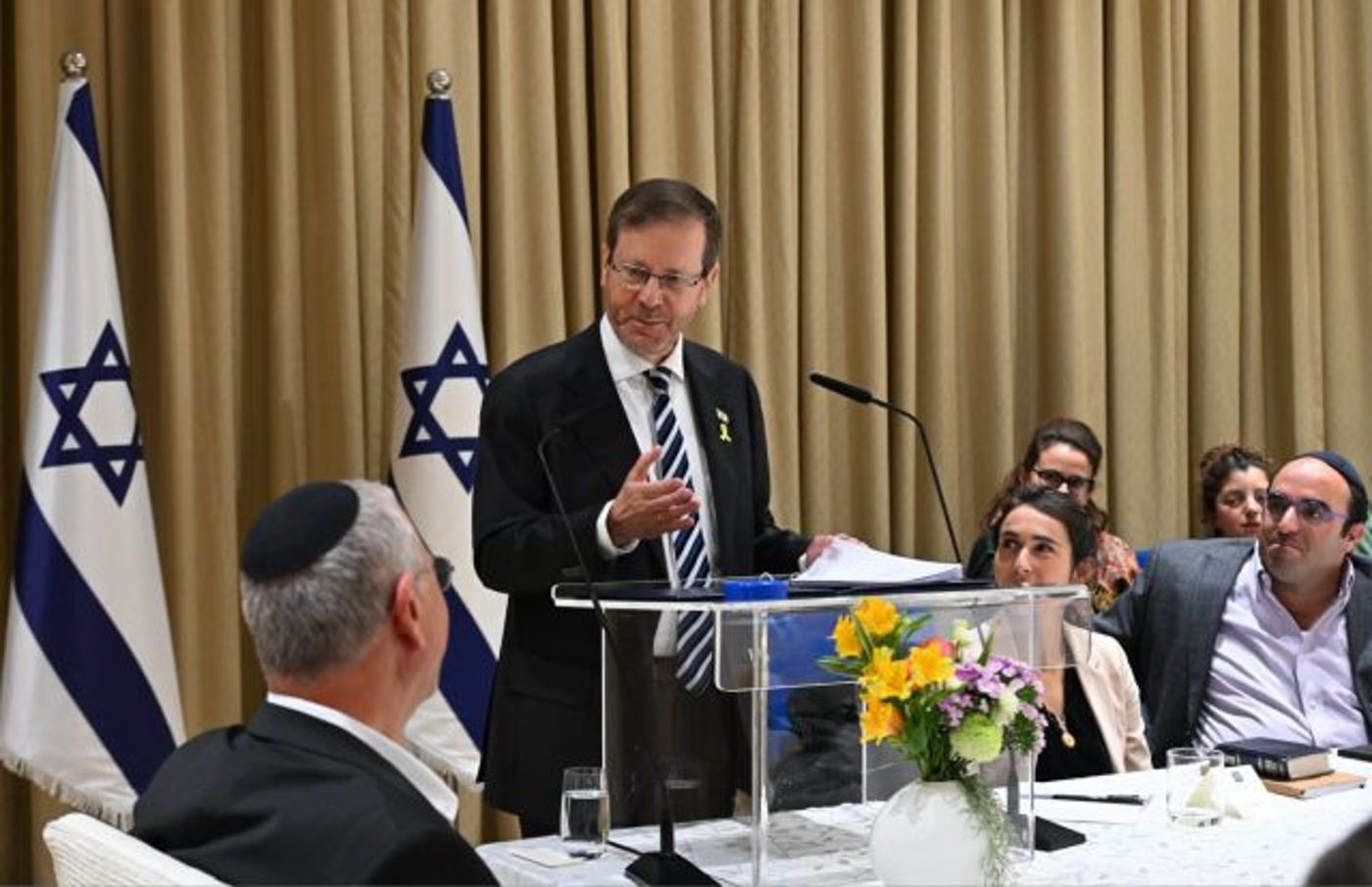 הרצוג: "צריך לתחקר באופן מעמיק וממלכתי את אסון ה-7 באוקטובר"