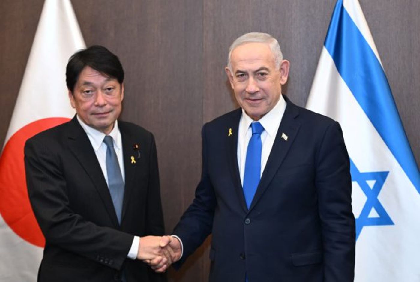 ביקור נדיר: נתניהו וביסמוט נפגשו עם משלחת חברי פרלמנט מיפן