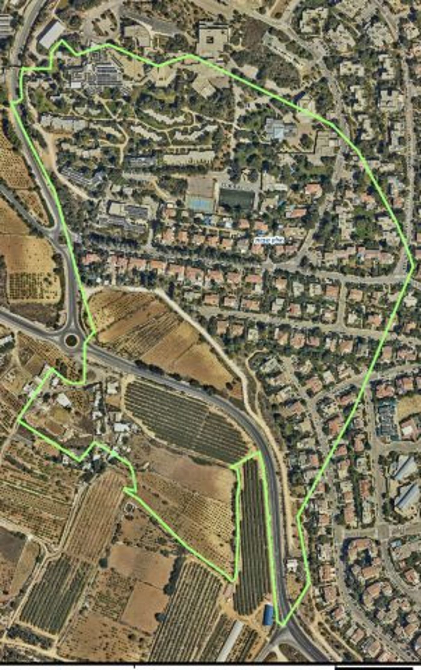 השטחים החדשים שנרשמו בטאבו באלון שבות (מתוך הדף של ירון רוזנטל)