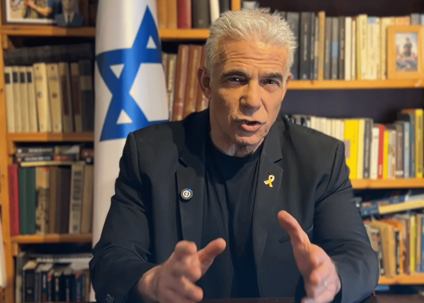 לפיד: "מסוכן להכניס את טורקיה וקטאר לעזה, נכניס את מצרים"