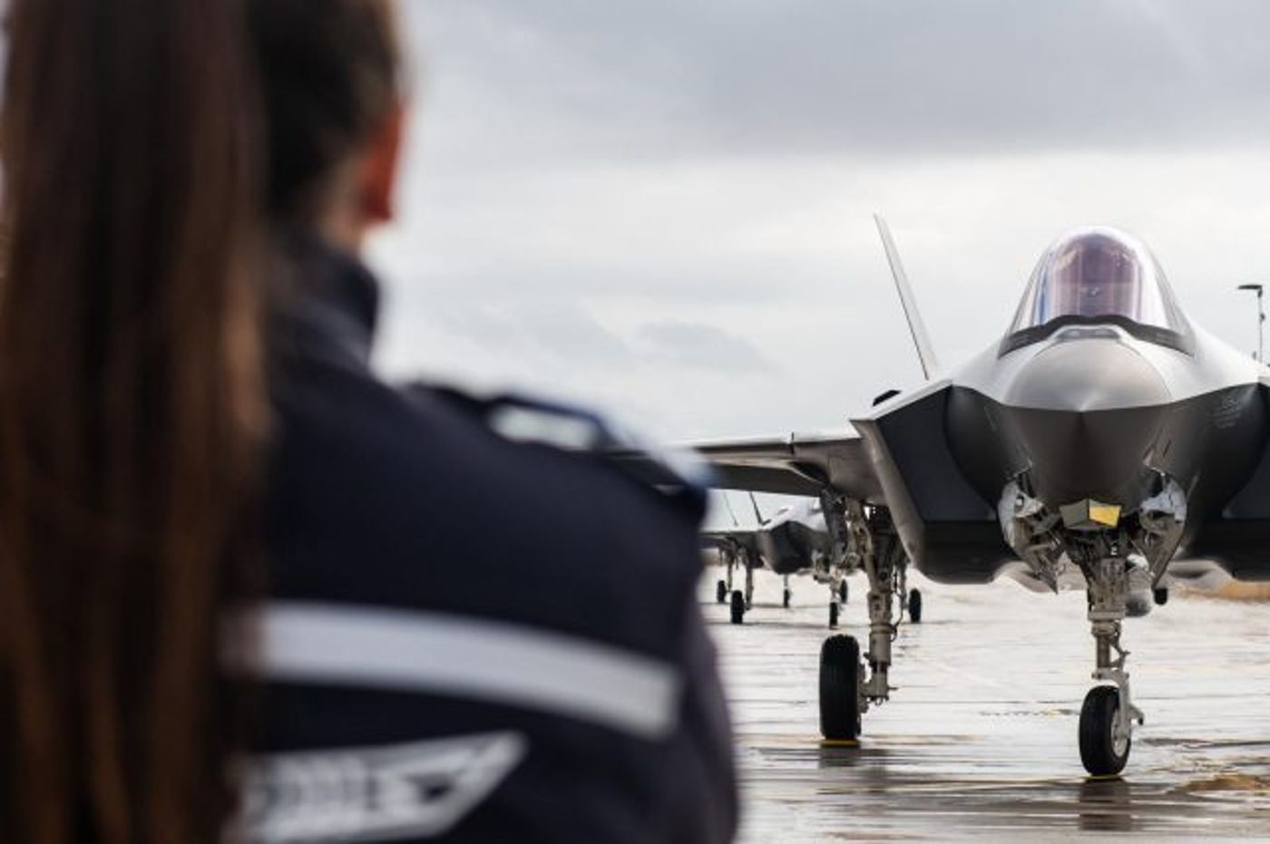 שלושה מטוסי ״אדיר״ (F-35i) |
