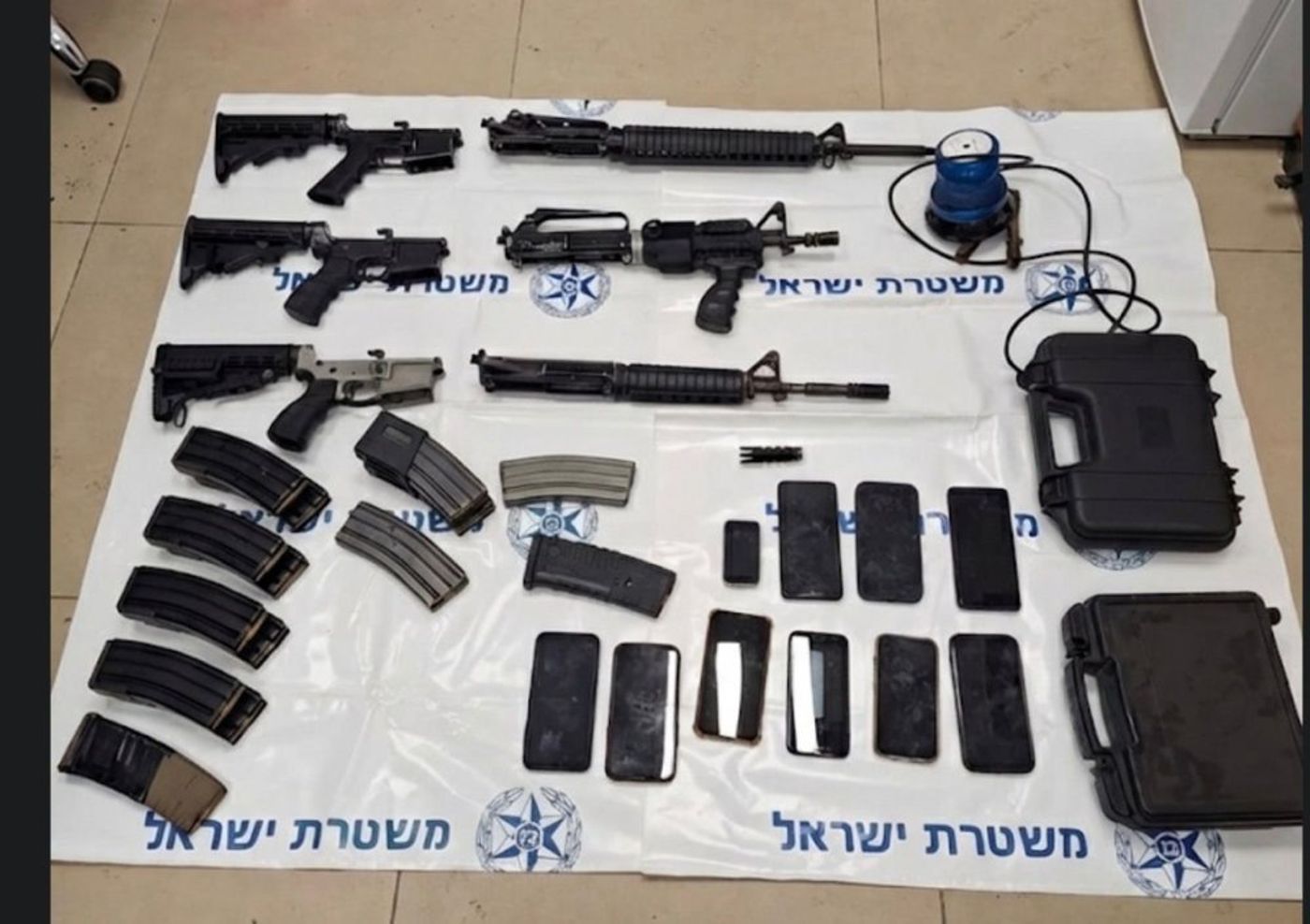 אמל"ח שנתפס בירושלים