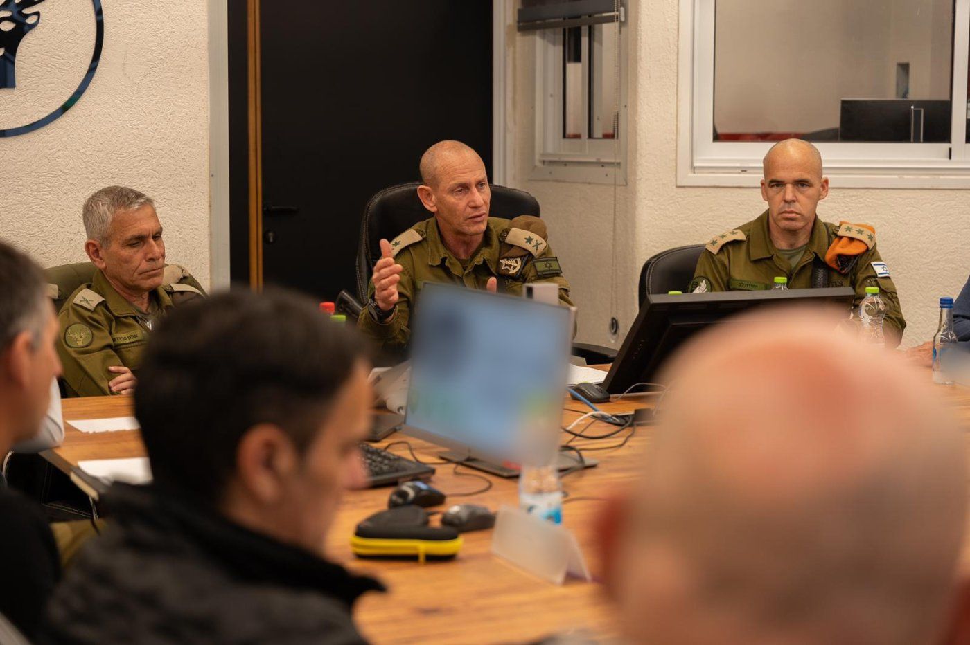 מפקד פיקוד הצפון במפגש עם מספר ראשי רשויות בצפון