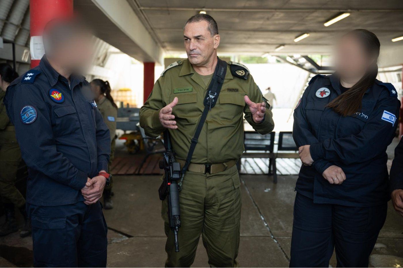 הרמטכ"ל בביקור אצל טכנאי חיל האוויר