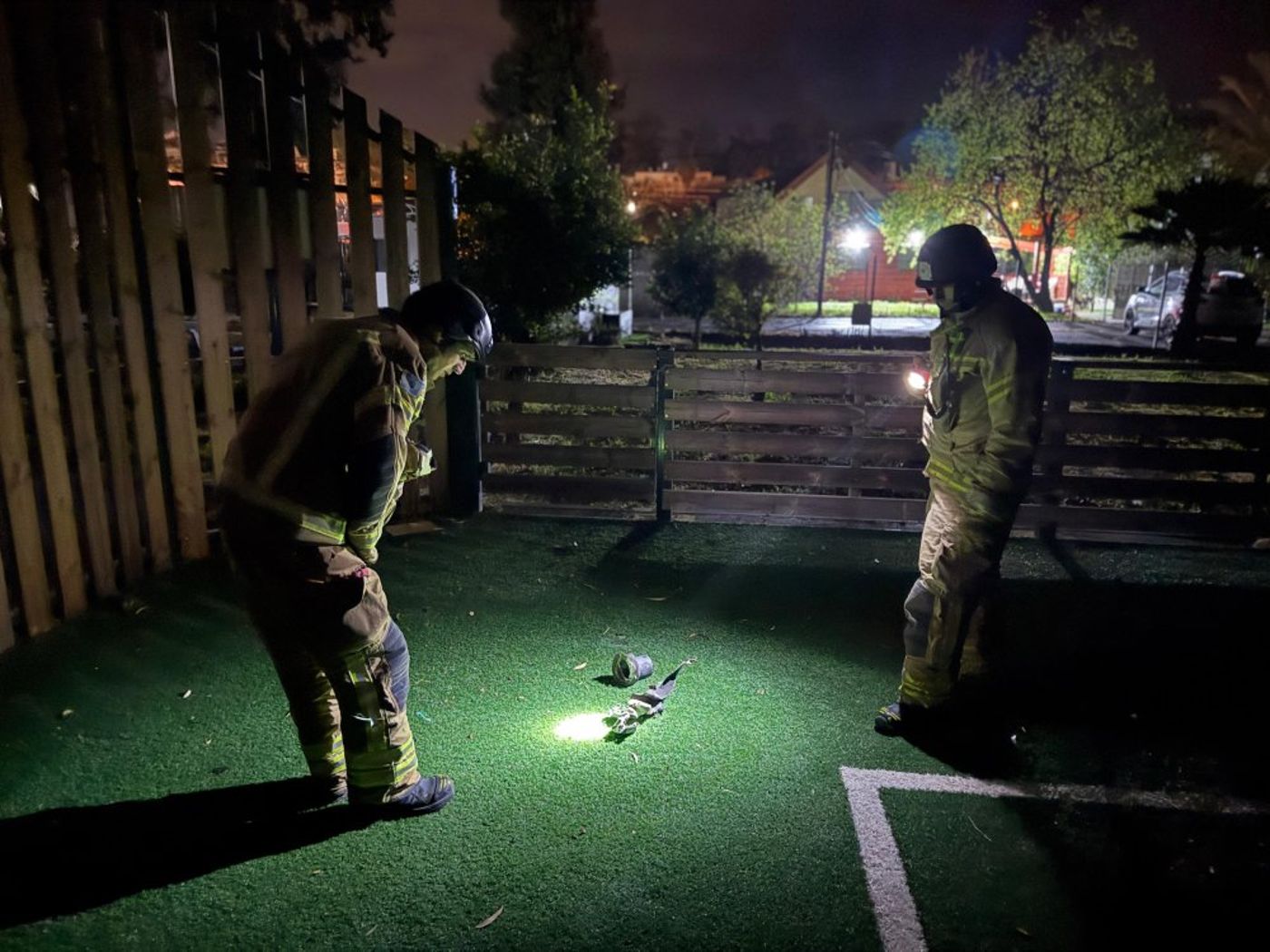 זירת הנפילה בקריית שמונה