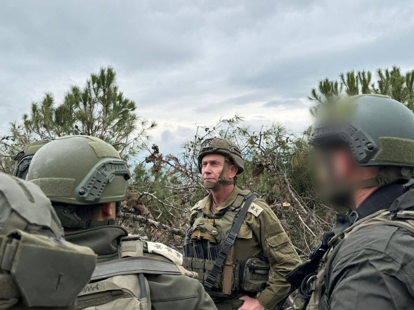 מפקד פיקוד צפון בדרום לבנון