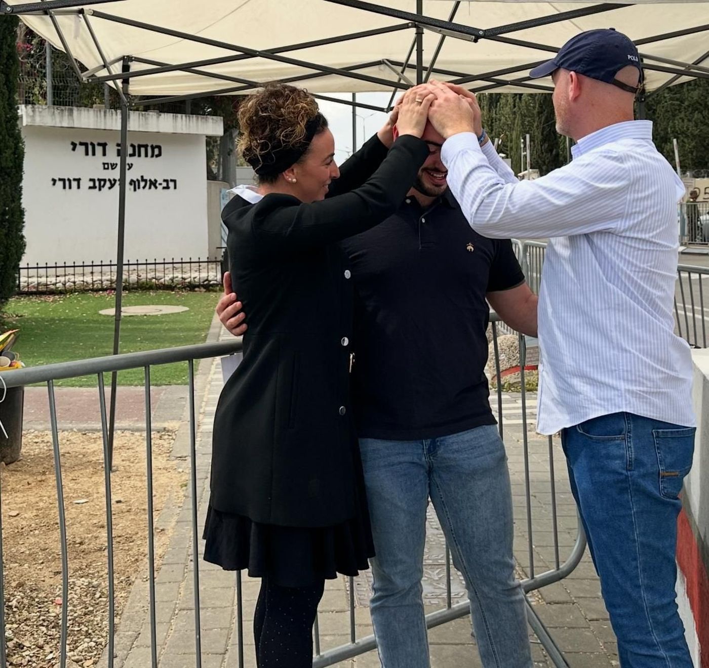 בני הזוג , סילמן יחד עם בנם