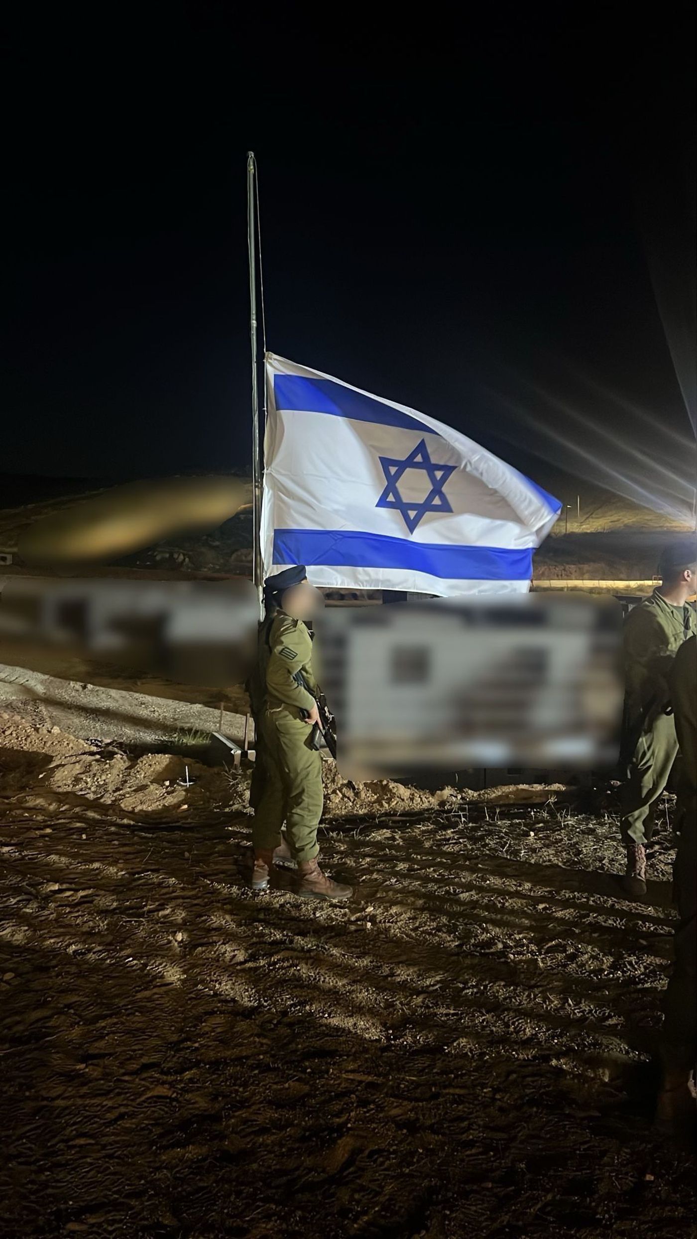 הורדת הדגל בחטיבת החשמונאים