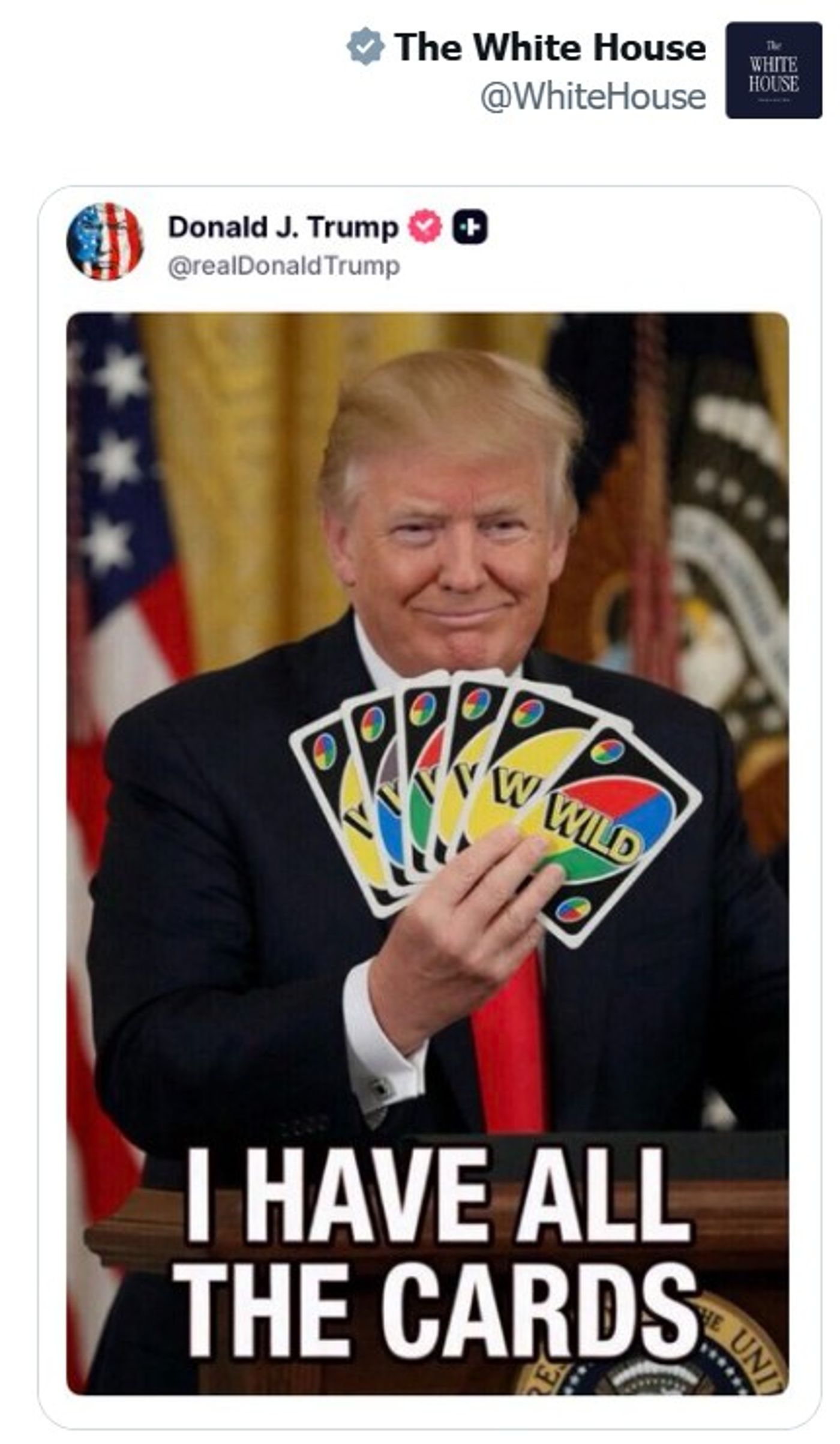 הפוסט של טראמפ