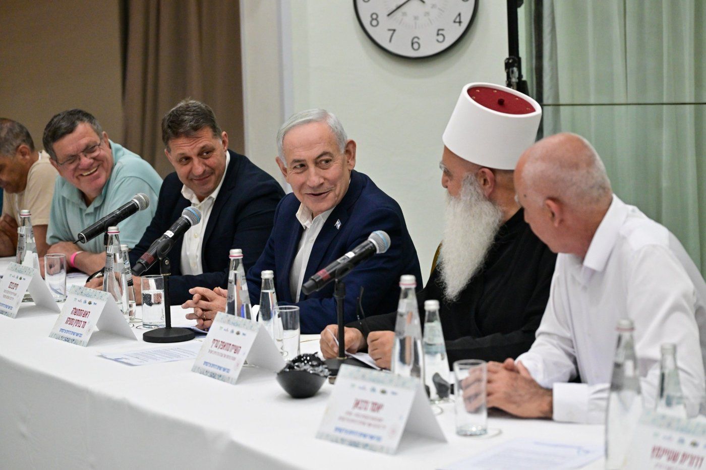 נתניהו בכנס ראשי הרשויות הדרוזיות והצ'רקסיות