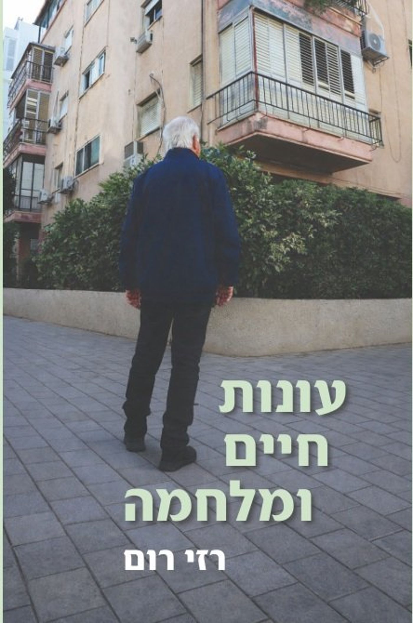 כריכת הספר עונות חיים ומלחמה מאת רזי רום