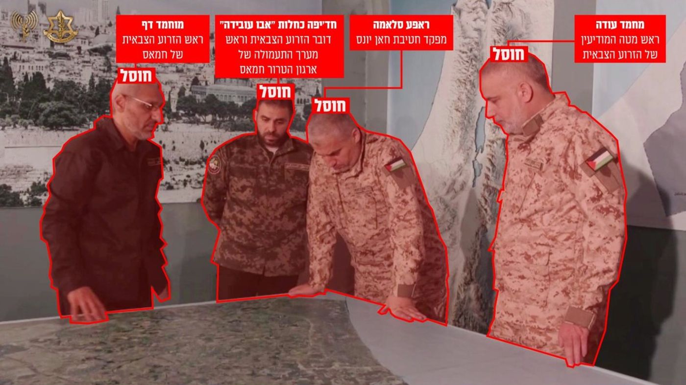 מפקדי חמאס ב-7.10