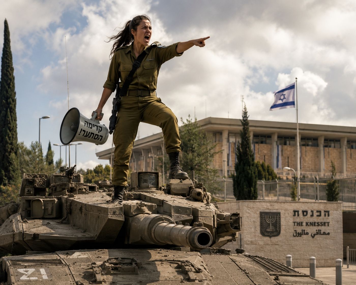 קדימה הסתערי על הכנסת 