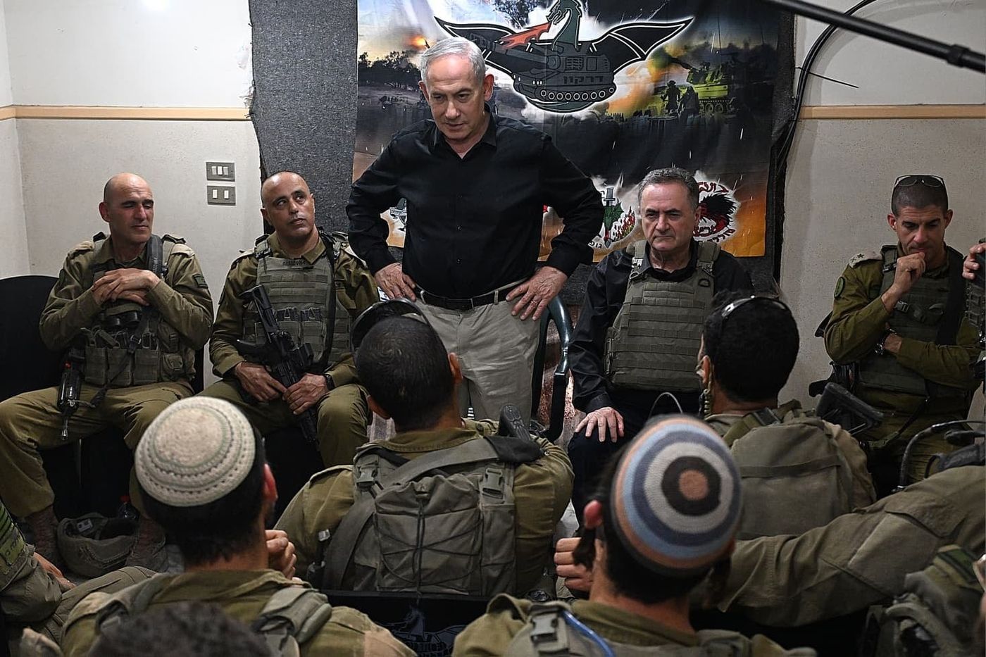 נתניהו וכ"ץ בלבנון