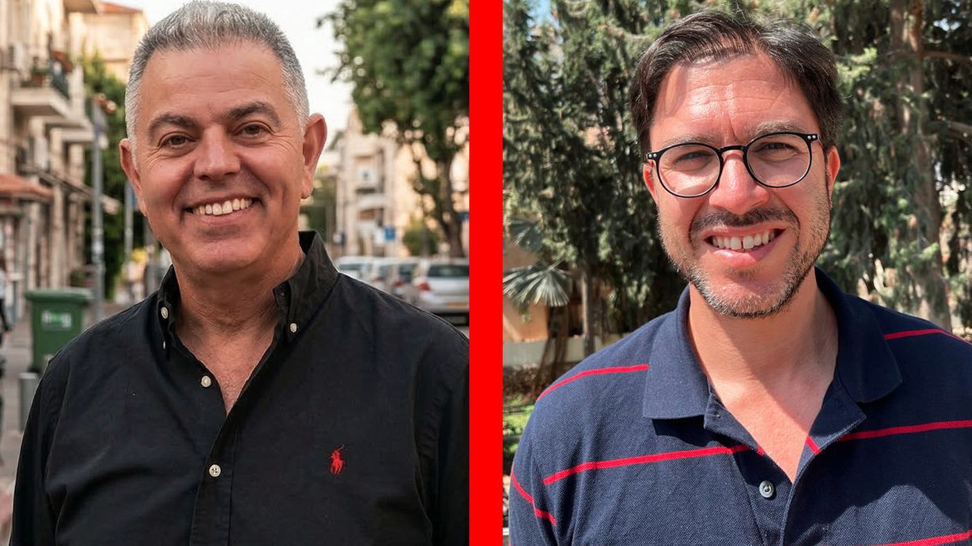רז שרייבר ושמוליק מאירוביץ