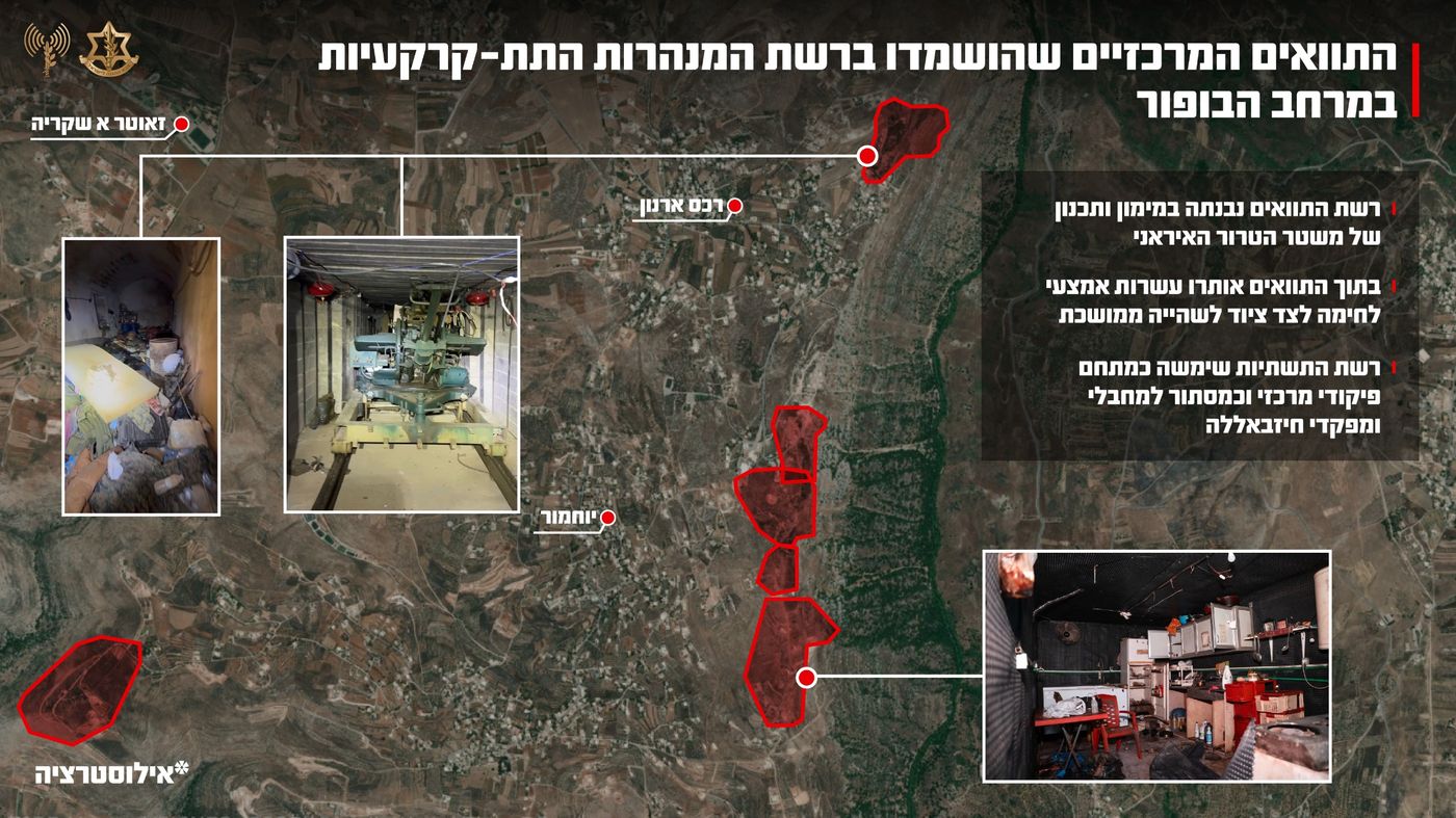 תוואי המנהרה (אילוסטרציה)