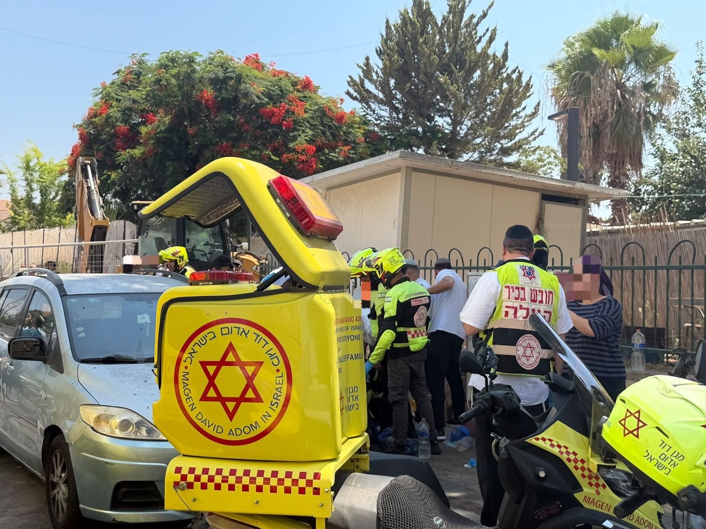 זירת האירוע בלוד