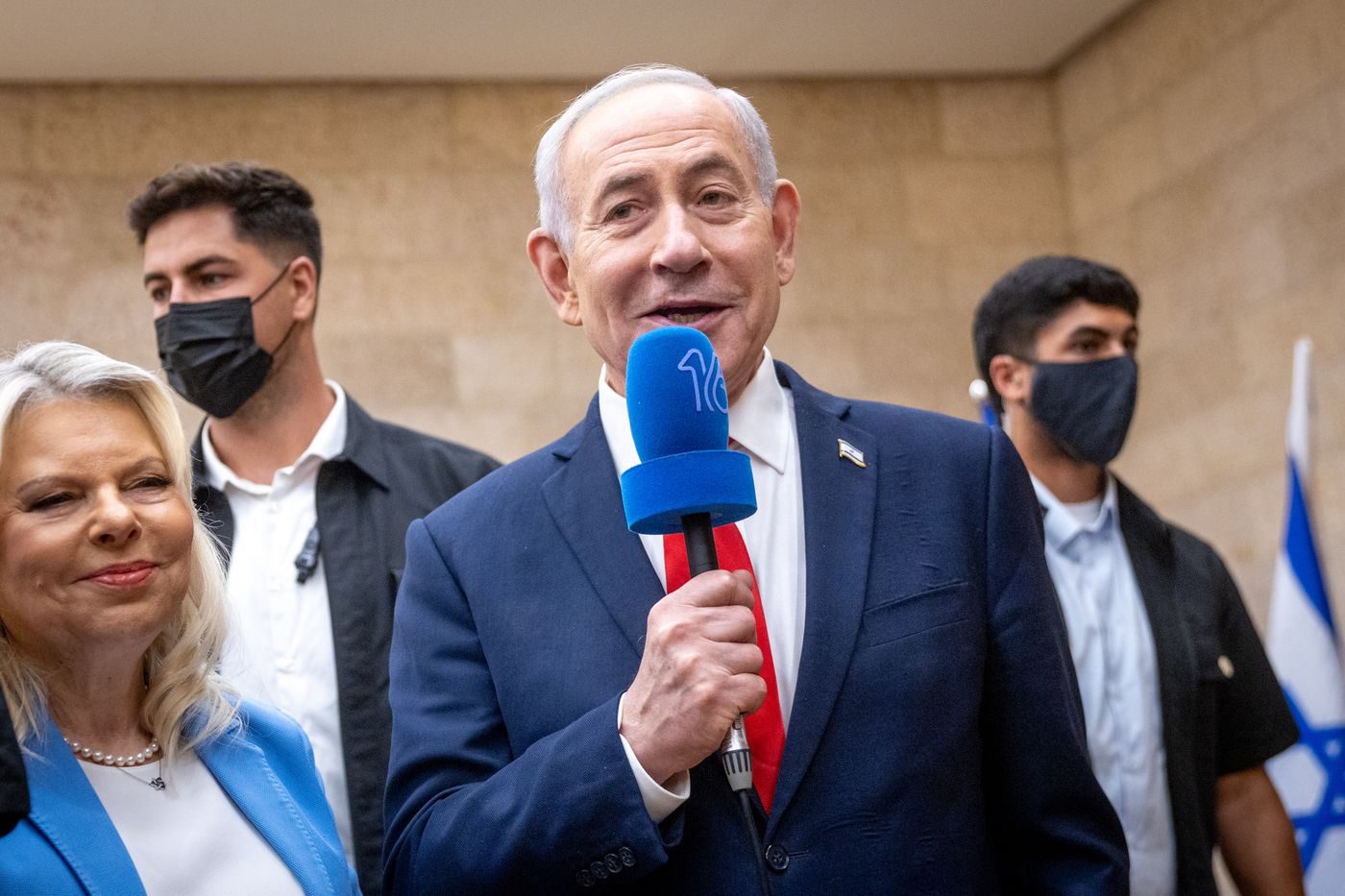 נתניהו מצביע בפריימריז