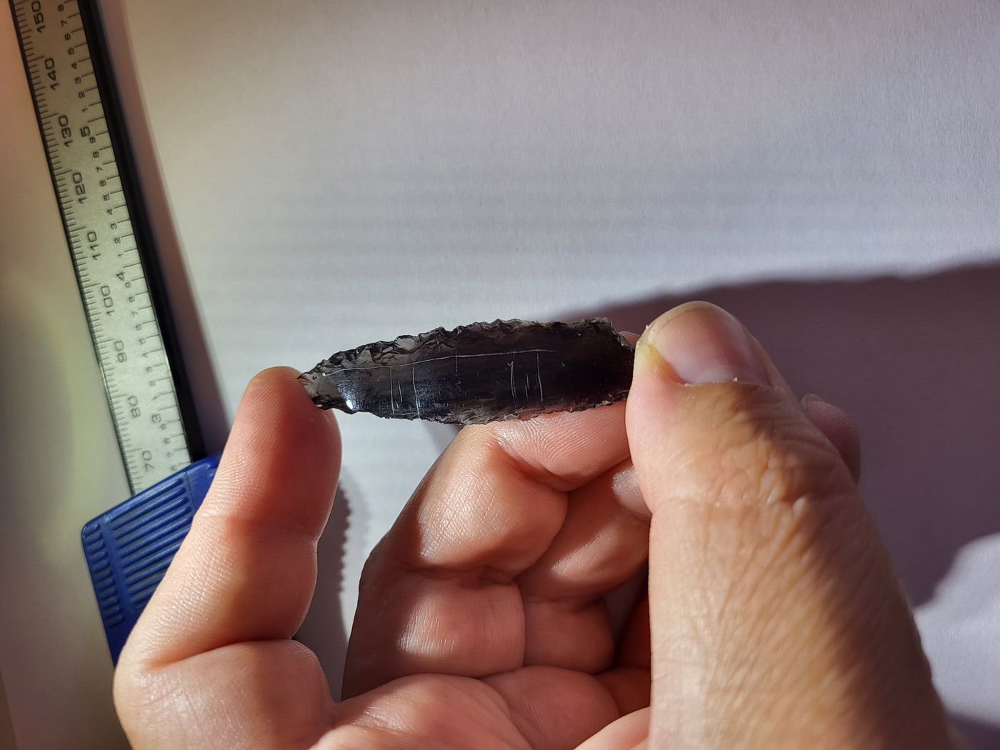 אחד מראשי החץ שנמצאו