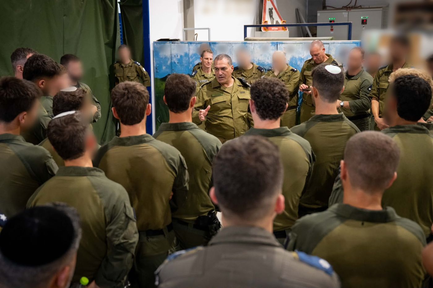 הרמטכ"ל עם הלוחמים