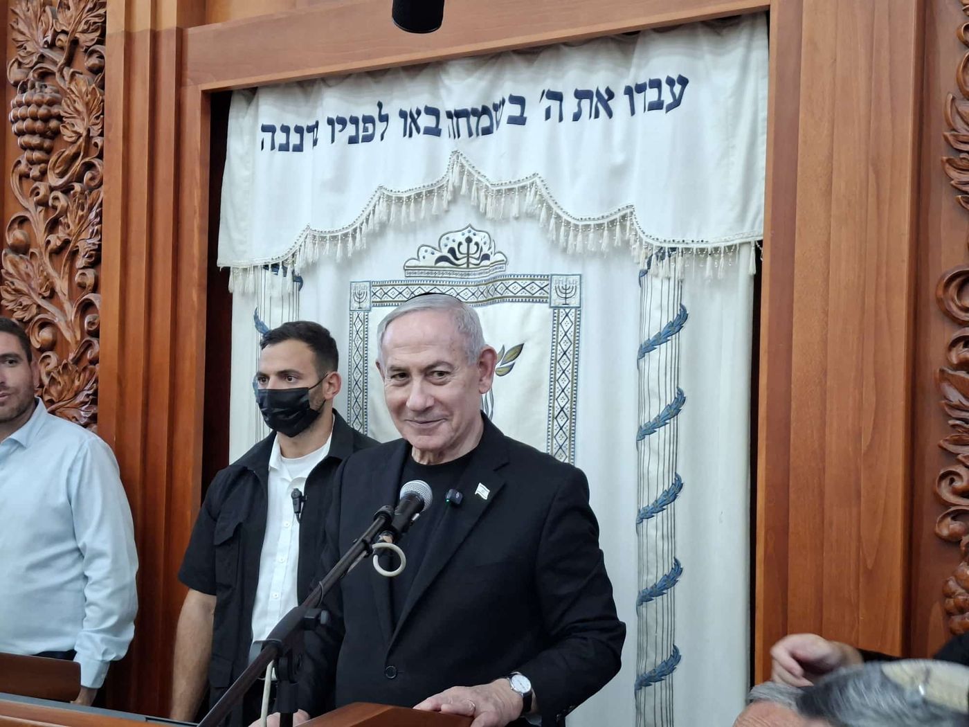 נתניהו בישיבת שדרות