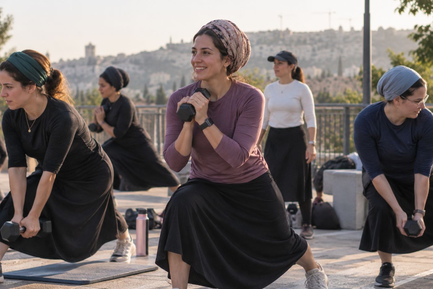 דתיות מתאמנות