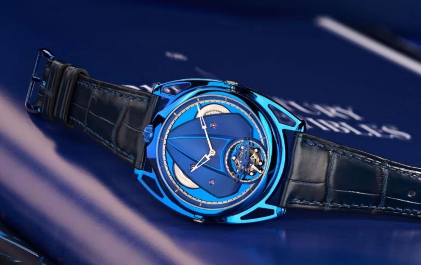 ה-De Bethune DB28xs Kind of Blue Tourbillon