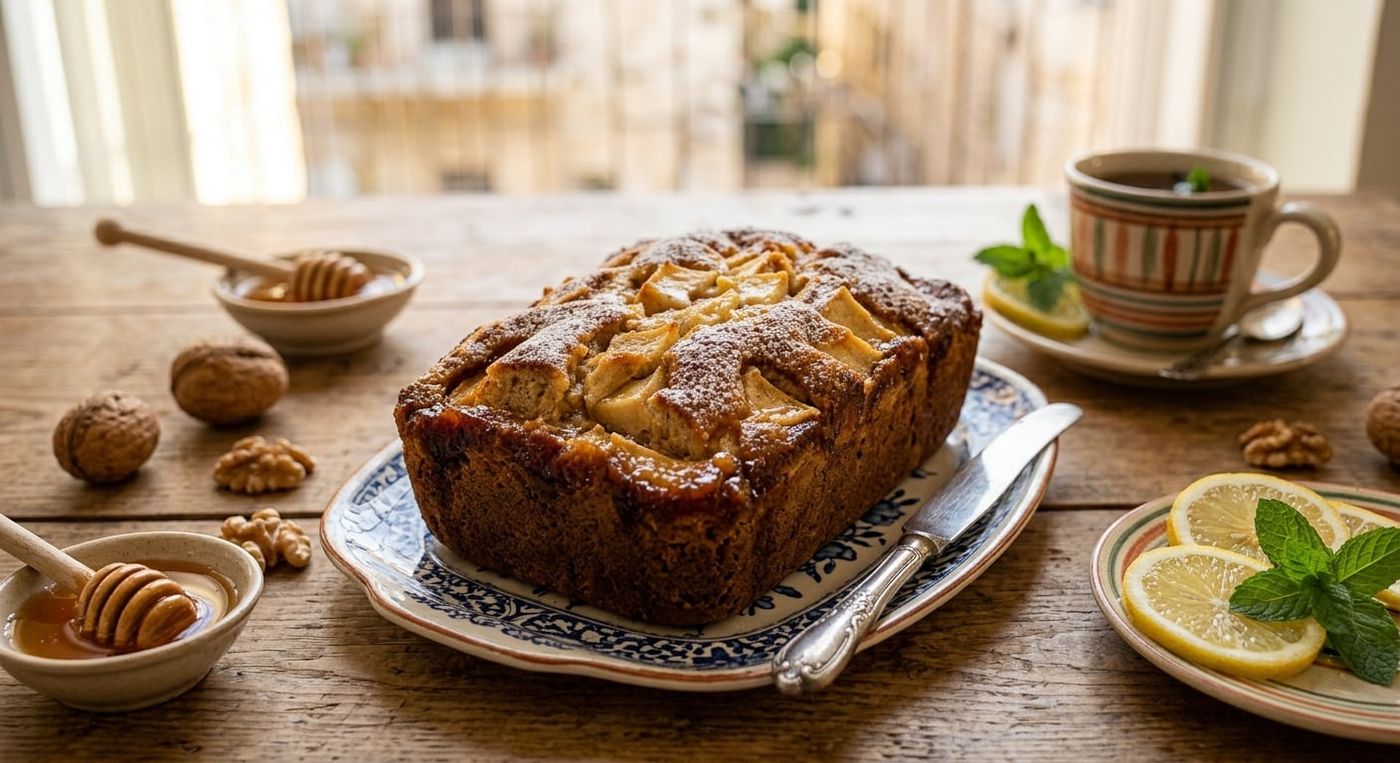 עוגת תפוחים לשבירת הצום