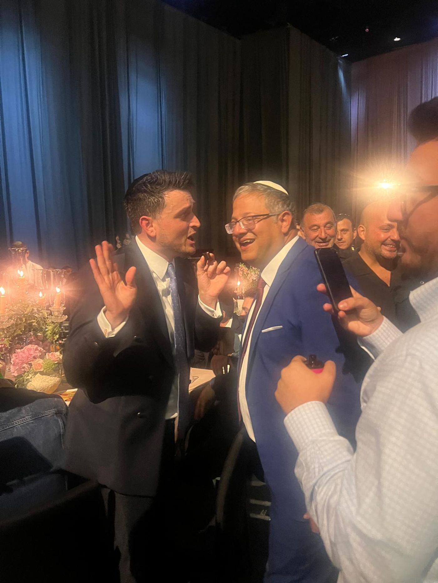 הגיע לשמח. בן גביר