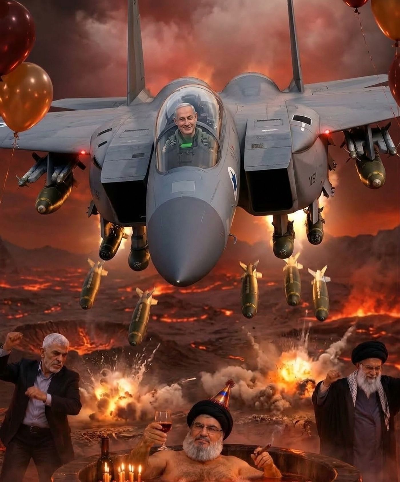 פותח מנועים: נתניהו משיק קמפיין בסימן חיסול נסראללה